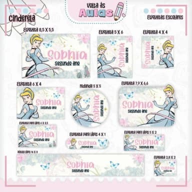 60 Etiquetas Escolares