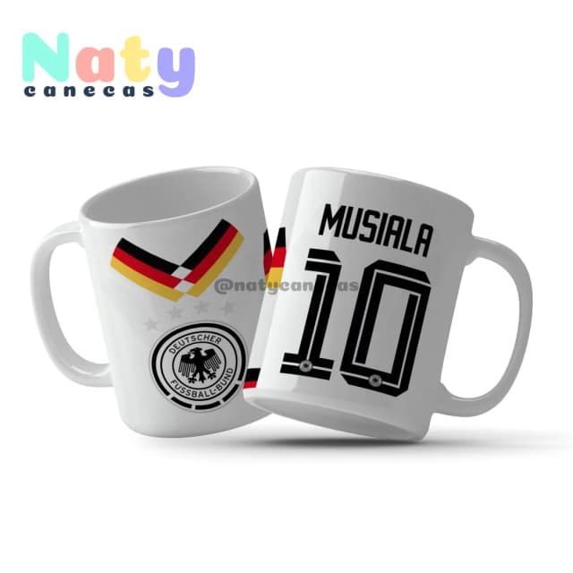 Caneca Personalizada Futebol Alemanha