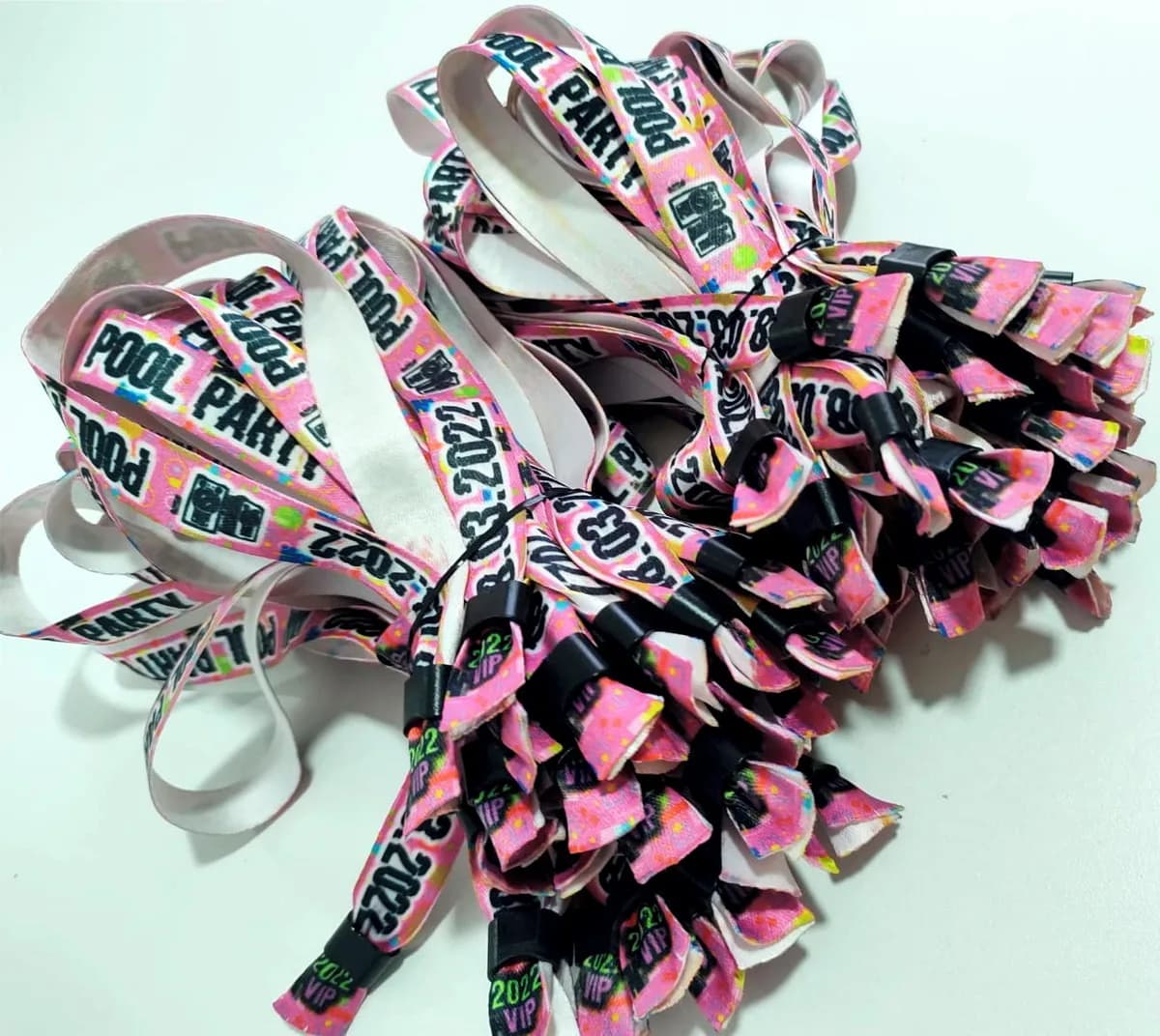 Pulseiras Personalizadas de Tecido Festas e Eventos !