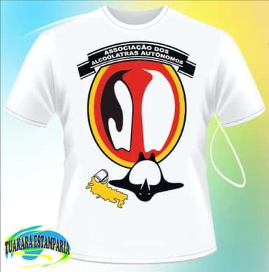 CAMISETA ALCOÓLATRAS AUTÔNIMOS
