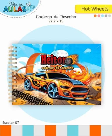 Caderno de Desenho- Qualquer Tema