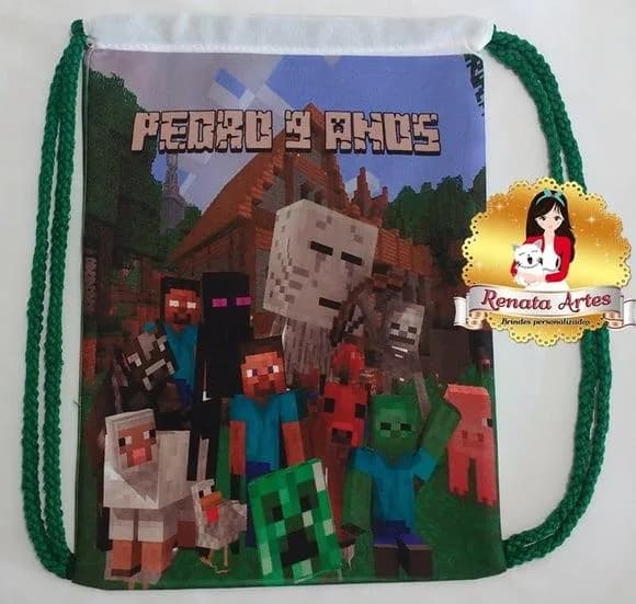 Mochila Minecraft