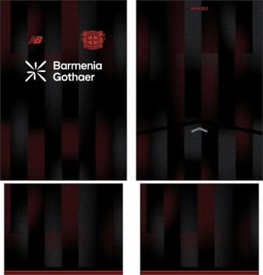 Arte Vetor Camisa Bayer 04 Leverkusen Local 2025-2026