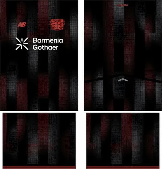 Arte Vetor Camisa Bayer 04 Leverkusen Local 2025-2026