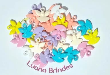 Pingente Anjinho Pacotes com 30 Unidades Colorido