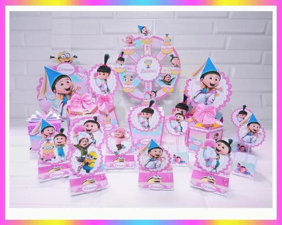 Kit 60 Lembrancinhas Agnes
