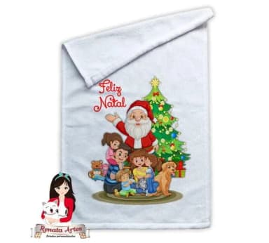 Toalhinha Personalizada Natal 2025
