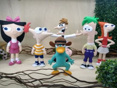 Personagens de Feltro Ferb e Phineas