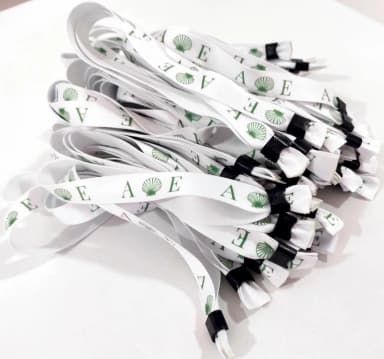 Pulseiras Personalizadas de Tecido Festas e Eventos !