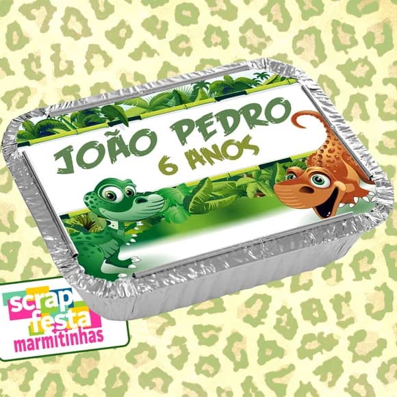 Marmitinha Festa Dinossauro