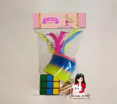 Kit Brinquedos Retrô Tema Barbie