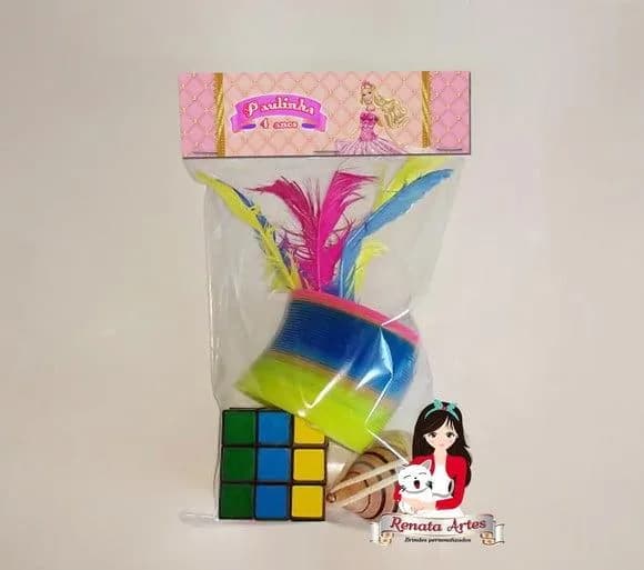 Kit Brinquedos Retrô Tema Barbie