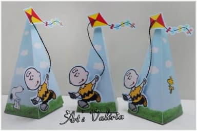 Caixa Piramide do Charlie Brown