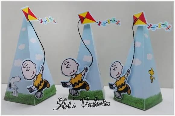 Caixa Piramide do Charlie Brown
