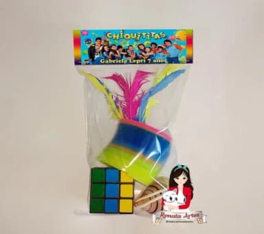 Kit Brinquedos Retrô Tema Chiquititas