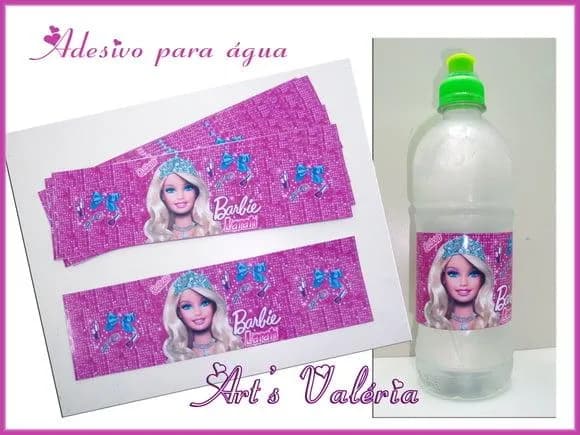 Adesivo Personalizado para Água de 500ml