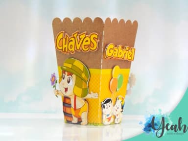 Kit Lembrancinhas A Turma do Chaves