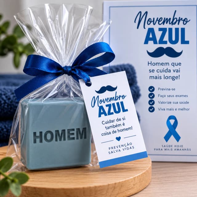 Sabonete Novembro Azul