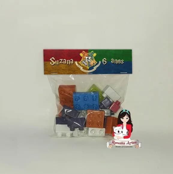 Blocos de Montar Personalizado Harry Potter Bandeiras