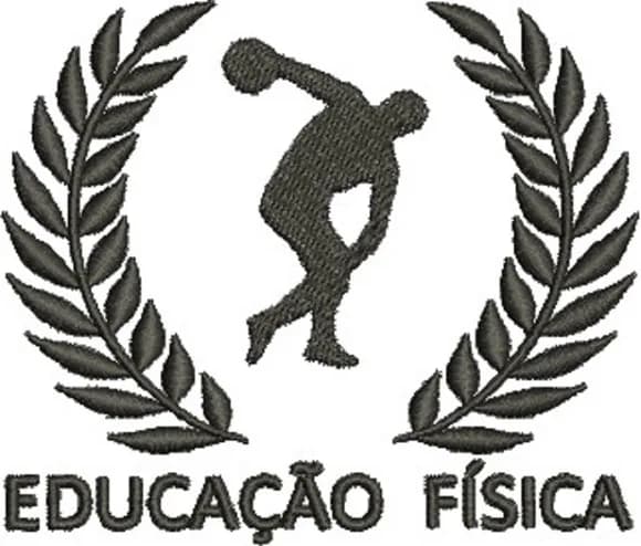 Matriz de Bordado Educação Física.