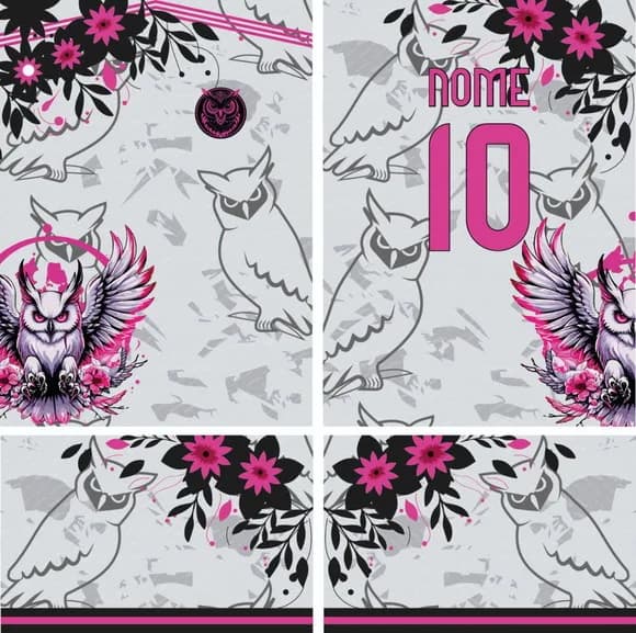 Arte Vetor Camisa Interclasse Coruja 408
