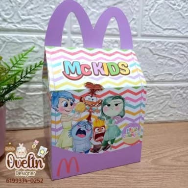 Caixa Mc Lanche - Qualquer Tema