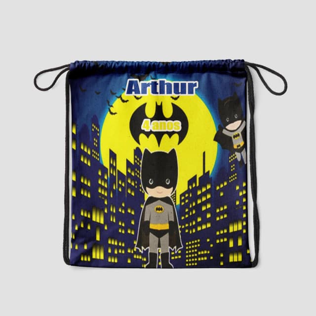 Mochilinha Saquinho Surpresa do Batman