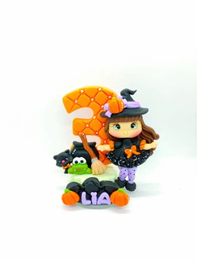 Vela Halloween Menina ( 1 a 9 anos)