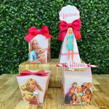 Kit 60 Lembrancinhas Barbie Dreamhouse Adventure