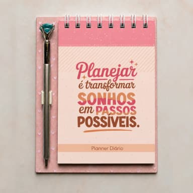 Bloco Planner Diário