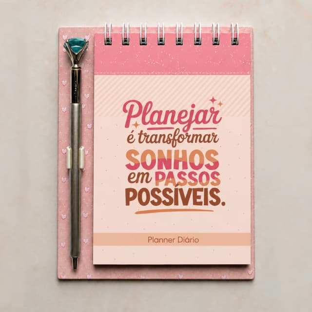 Bloco Planner Diário