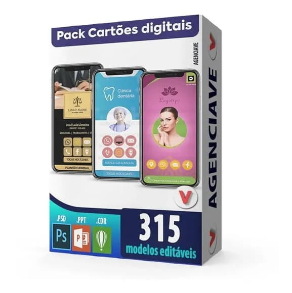 Pack Cartão De Visita Digital Interativo - Cód.: 61
