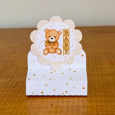 PEGUE E MONTE - Porta Bis Duplo Personalizados CEREJINHA Decoração de Festa | Lembrancinhas | Aniversário | Personalizados
