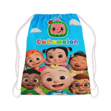 Mochilinha personalizadas cocomelon