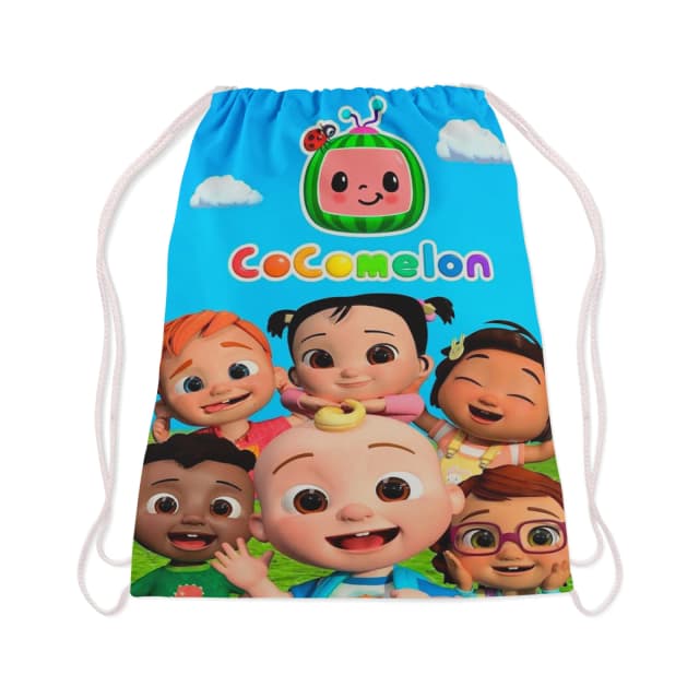 Mochilinha personalizadas cocomelon