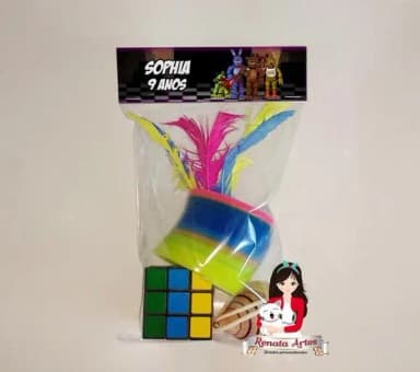 Kit Brinquedos Retrô Tema Five Nights At Freddy's