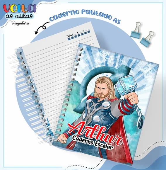 Caderno ou Agenda Personalizada