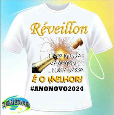 Camiseta Ano Novo 2024 - 02
