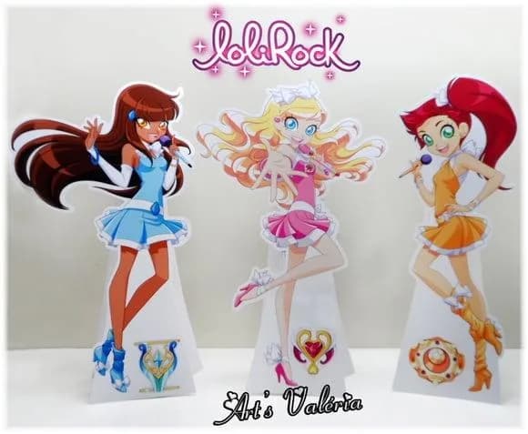 Kit Display de Mesa Banda LoliRock