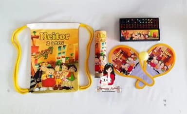 Kit Jogos 3 na Mochila Turma do Chaves