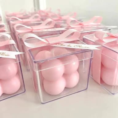 Lembrancinhas Bubble ( Sabonete ou Vela)