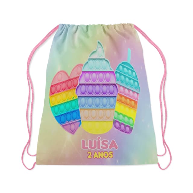 Mochilinha Personalizada Pop iT