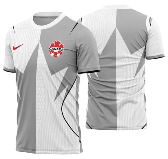 Arte Vetor Camisa Canada Visita 2026