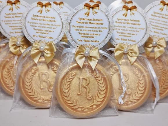 Lembrancinha Personalizada, Sabonete Letra Inicial do Nome