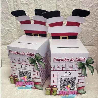 Caixa Charmosa de Natal