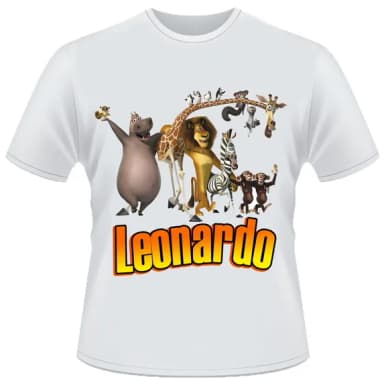 Camiseta Madagascar