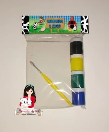 Kit Pintura Personalizado Fazendinha 2