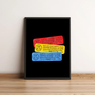 Quadro Put on Your Happy Face 113