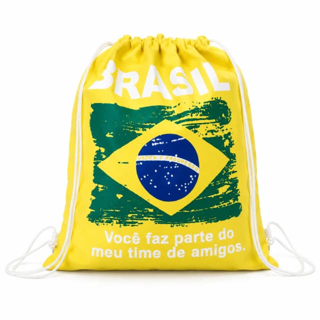 Copa do mundo mochila para brinde personalizada