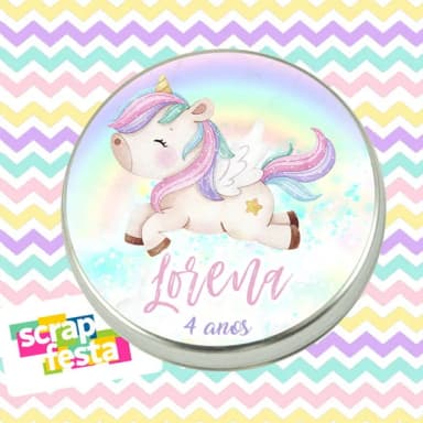 Latinhas Personalizadas Lembrancinhas Festa Unicórnio